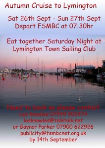 Cruise to Lymington 2015